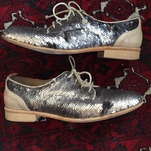 Hoss Intropia spangled oxfords